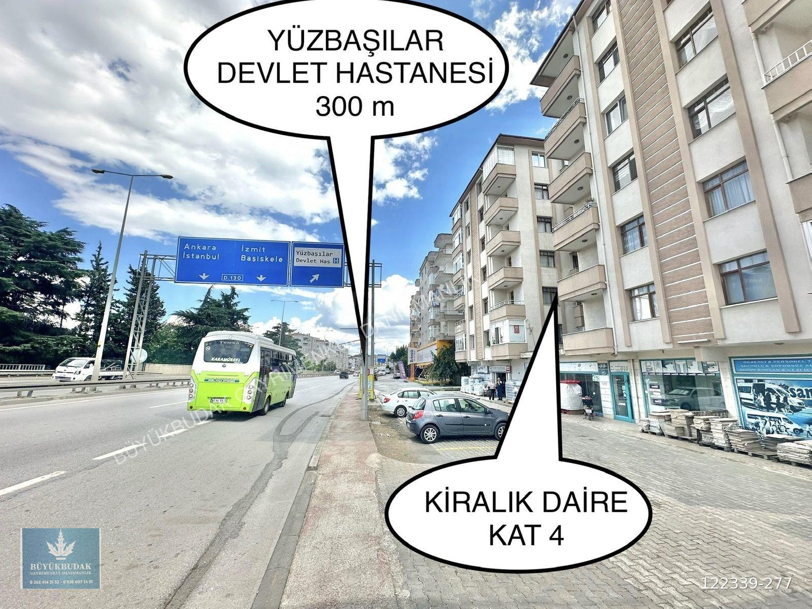 YÜZBAŞILAR DEVLET HASTANESİNE 300 m SİTE İÇİ ASANSÖRLÜ AÇIK OTOPARKLI KİRALIK 3+1 ARAKAT DAİRE