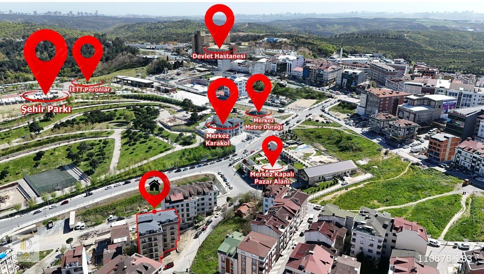 METRO, MERKEZİN TAM KALBİNDE 1+1 YERDEN ISITMALI SIFIR DAİRE