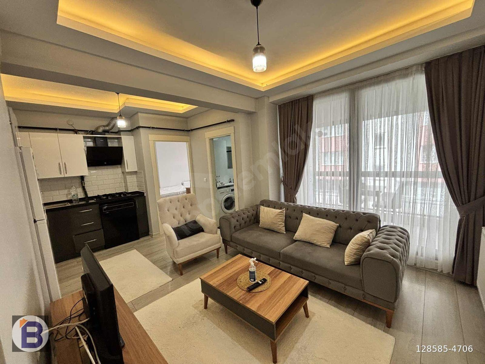 BULUT EMLAK'TAN MERKEZİ KONUM FULL EŞYALI 1+1 DAİRE