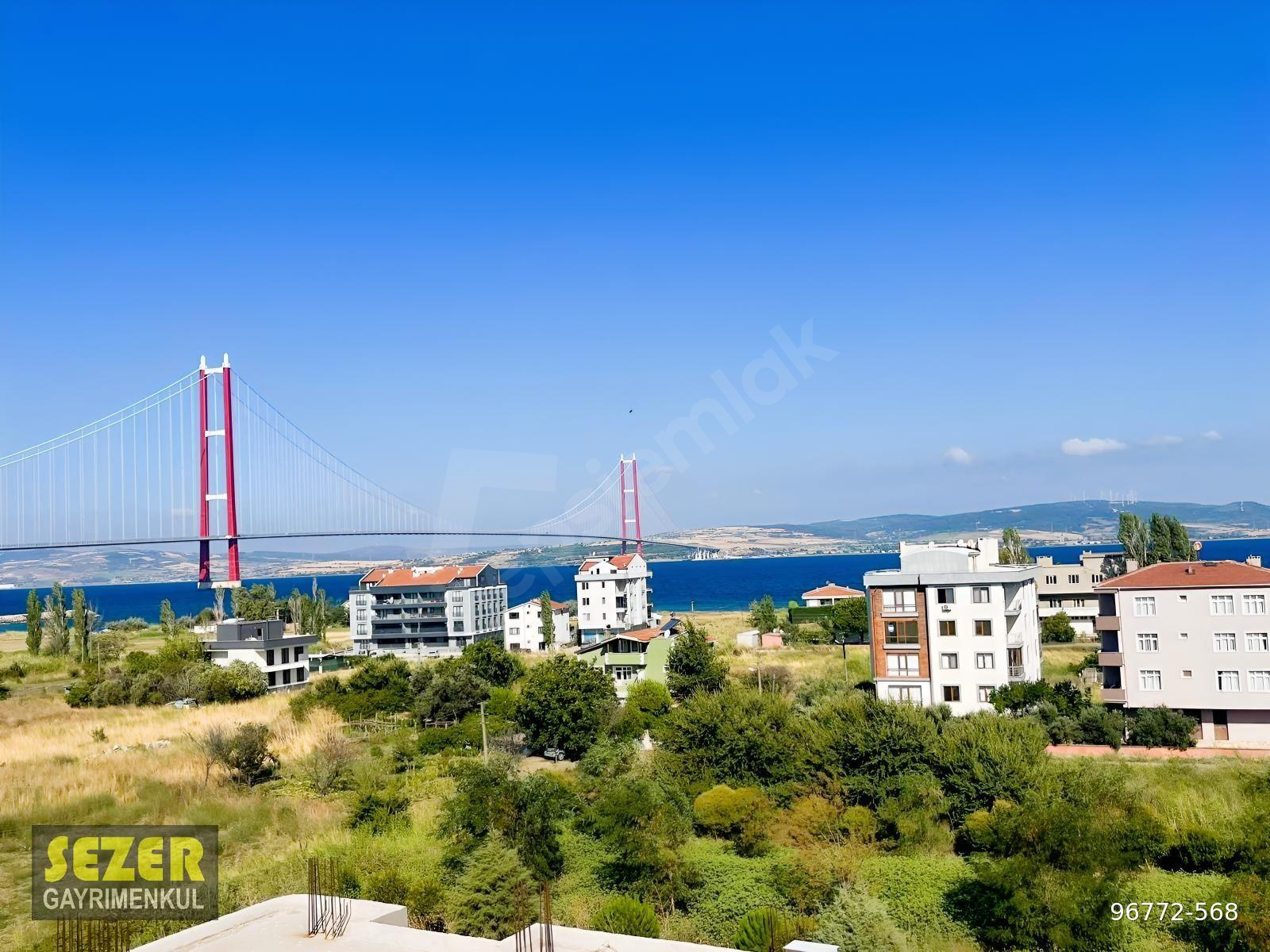 Kiralık 1+1 arakat deniz manzaralı