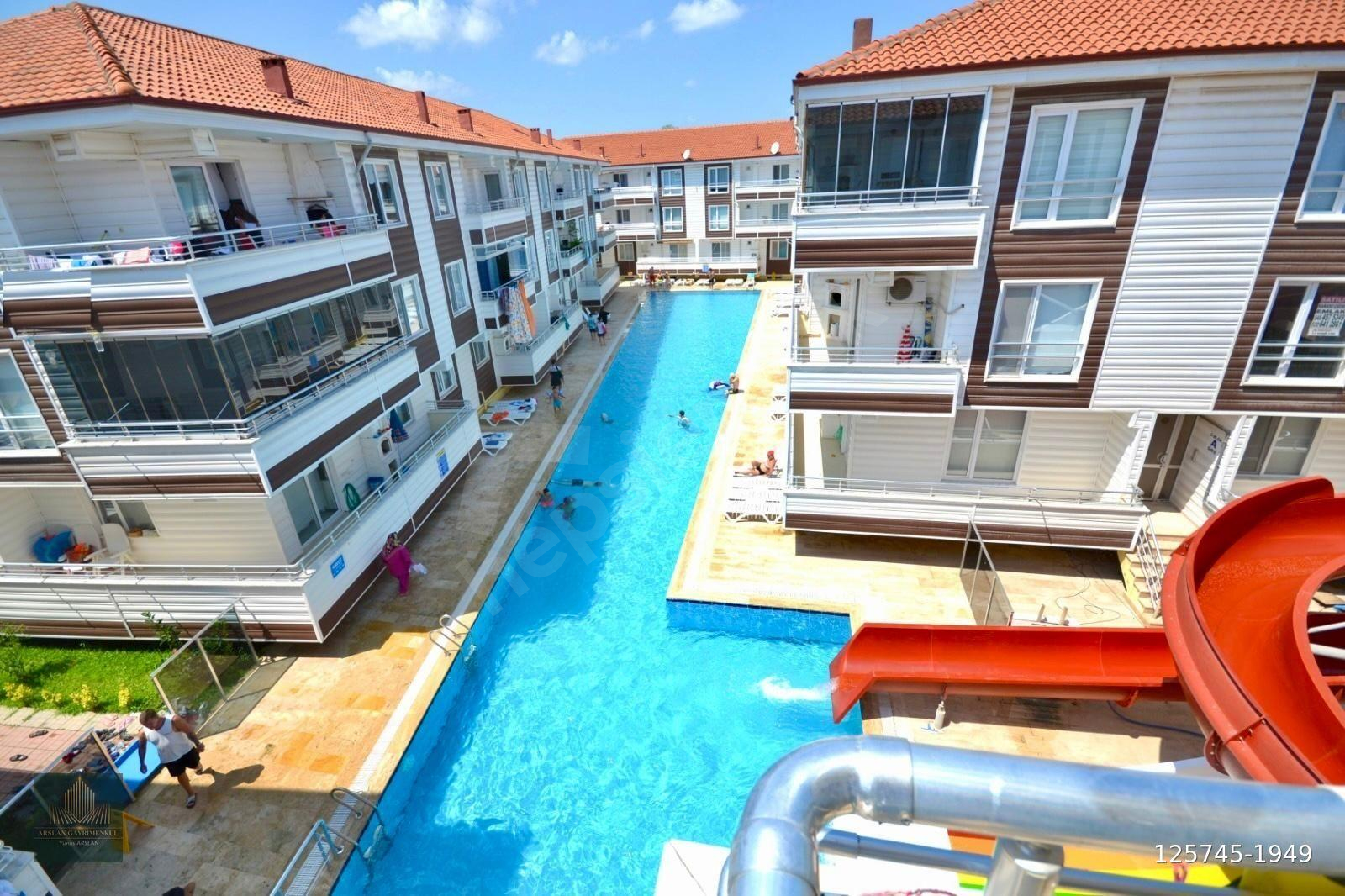 ARSLAN'DAN HAVUZLU AQUA PARKLI SİTEDE 1+1 !! RAKİPSİZ FİYATA !!!