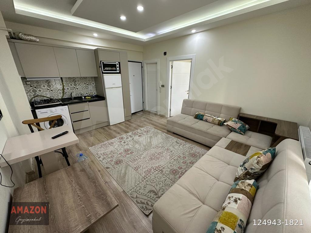 AMAZONDAN ÜNİVERSİTE CİVARI EŞYALI 1+1 KİRALIK FIRSAT DAİRE !!!