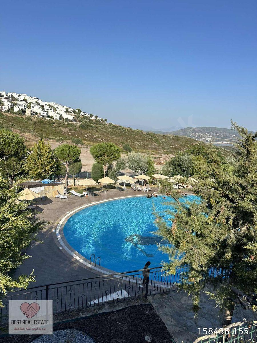 MUĞLA ADABÜKÜ BOĞAZİÇİ HAVUZLU SİTE 2+1 2 BANYO BAHÇE KATI DAİRE