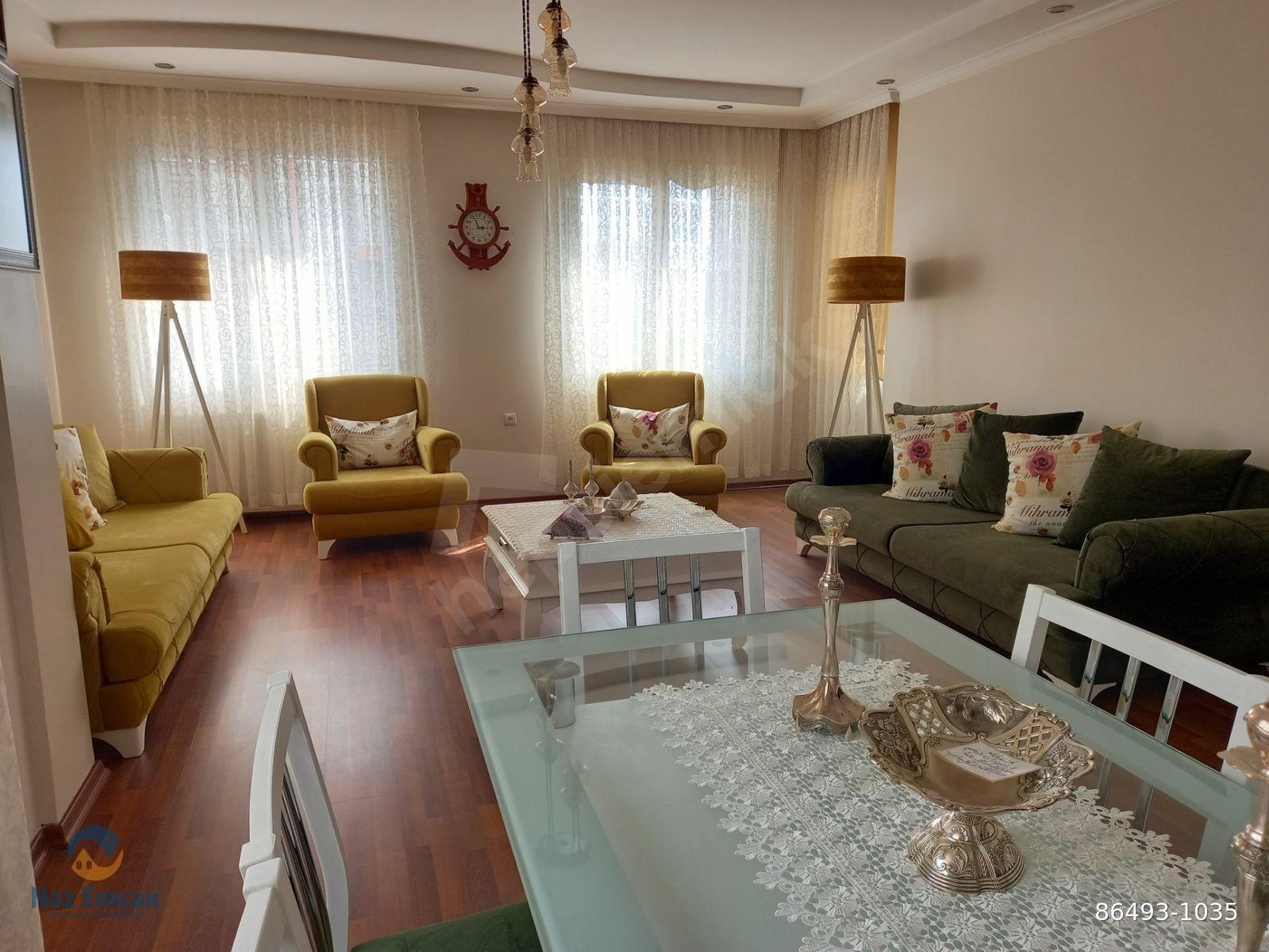 BELEDİYE EVLERİNDE 4+1 FULL EŞYALI KİRALIK DAİRE