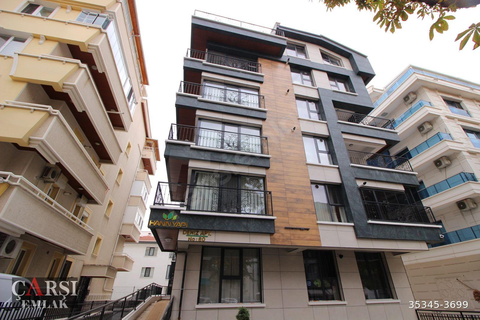 ÇARŞ'DAN KİRALIK YENİ BİNA BAHÇE KATI 1+1 DAİRE