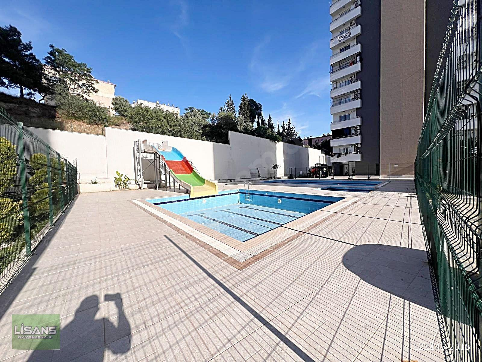 HAVUZLU GÜVENLİKLİ SİT.AQUAPARKLI 1+1 FULL EXT.GENİŞ OTURUMLU..!