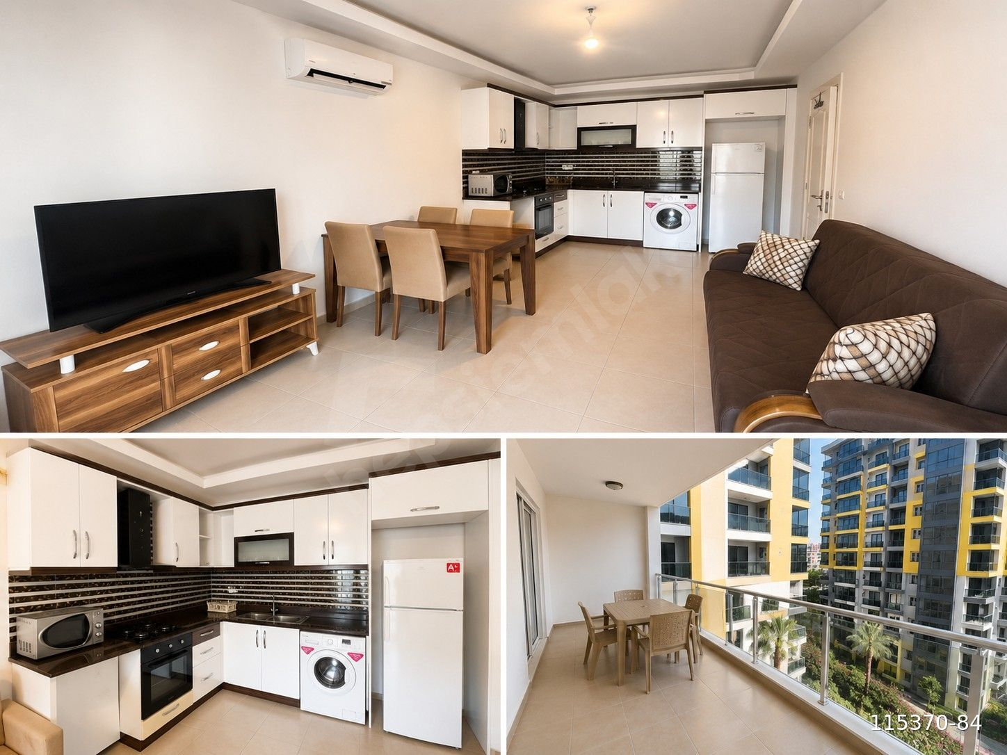 MAHMUTLAR SUNSTAR KİRALIK EŞYALI 1+1 60 M2 DAİRE 6 .KAT