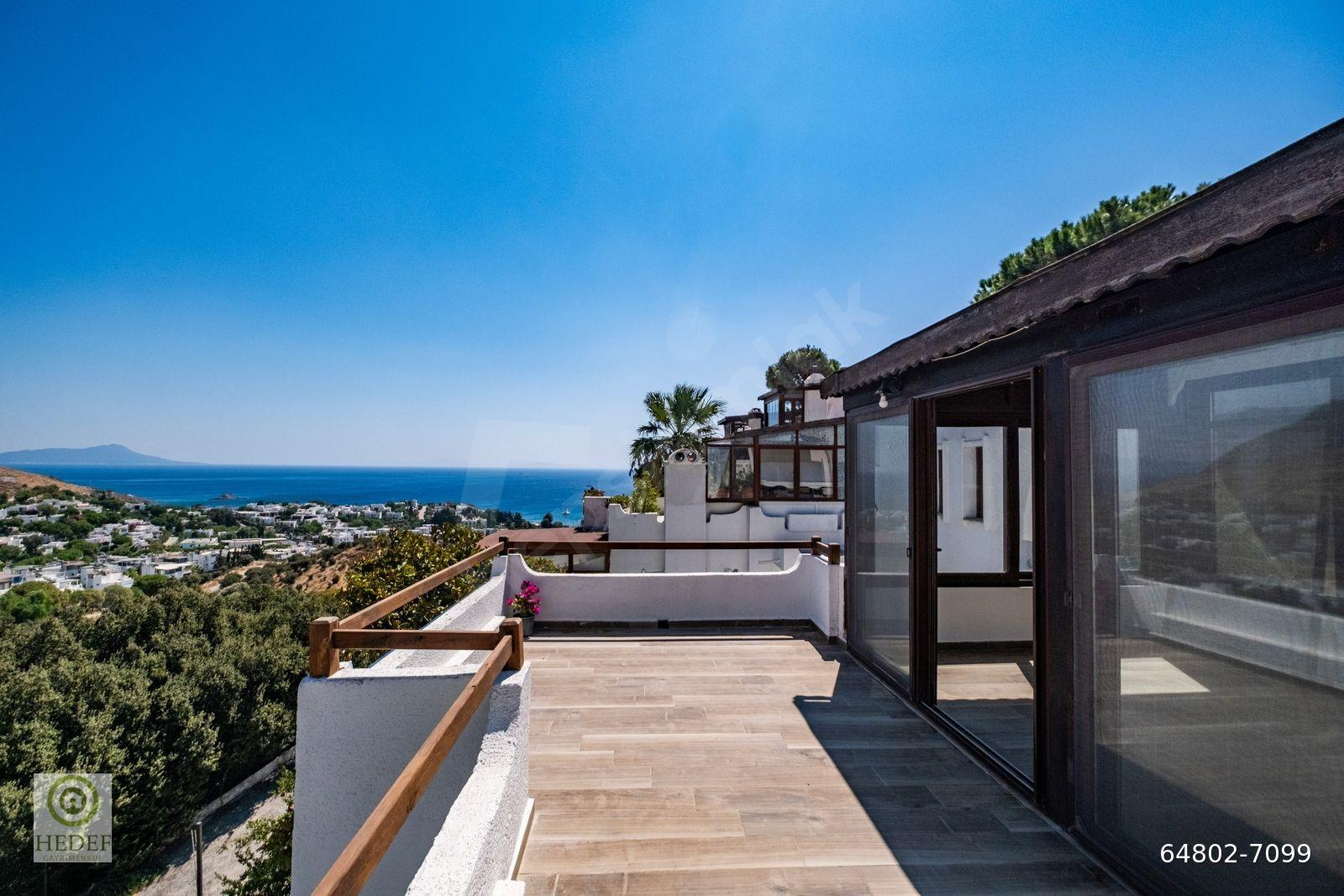 Bodrum Akyarlar Karaincir Site DenizManzara 3+1Satılık Dubleks