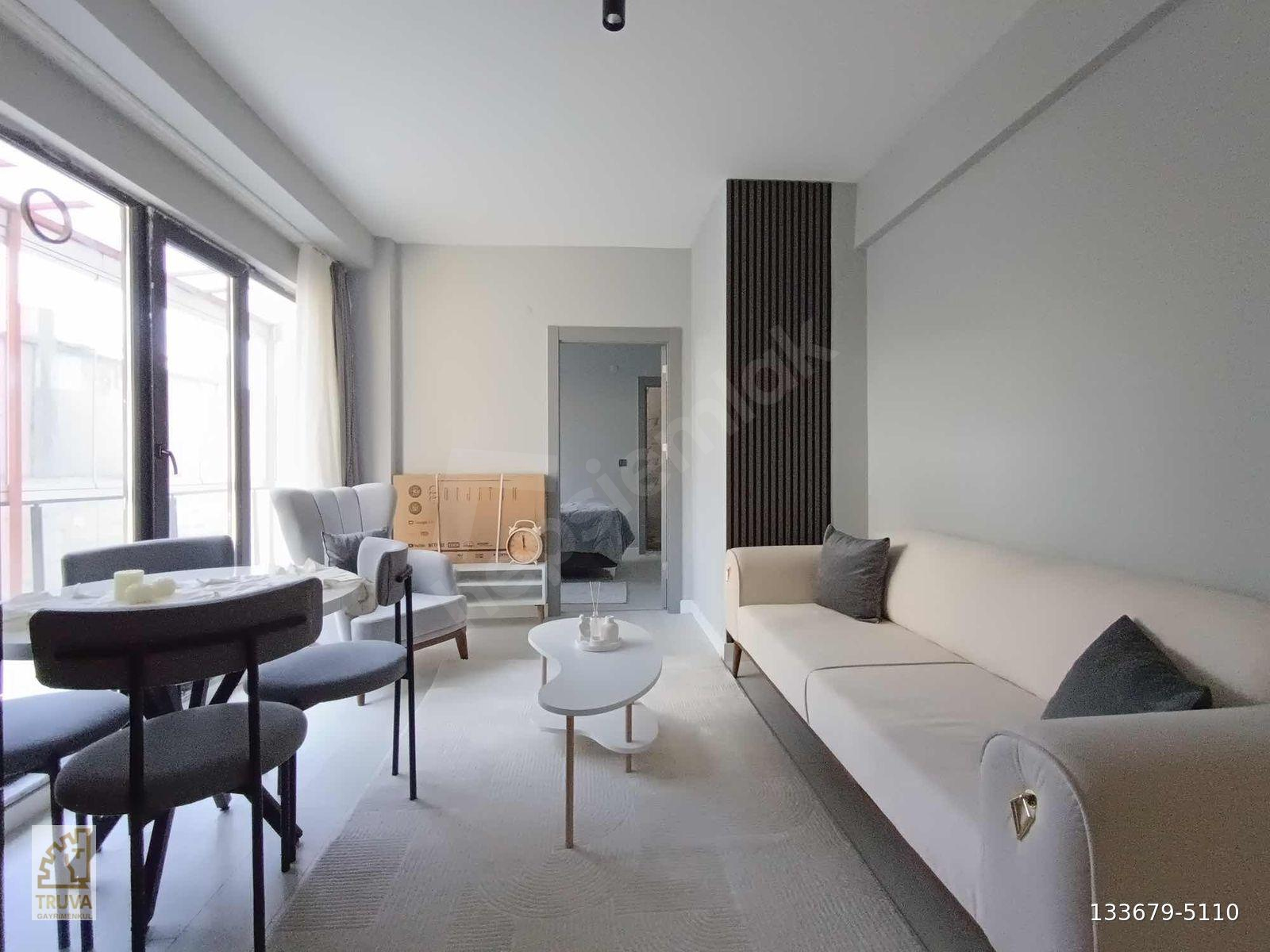 TRUVA/KÖRFEZ FUL EŞYALI SIFIR İSKANLI CAM BALKON 2+1