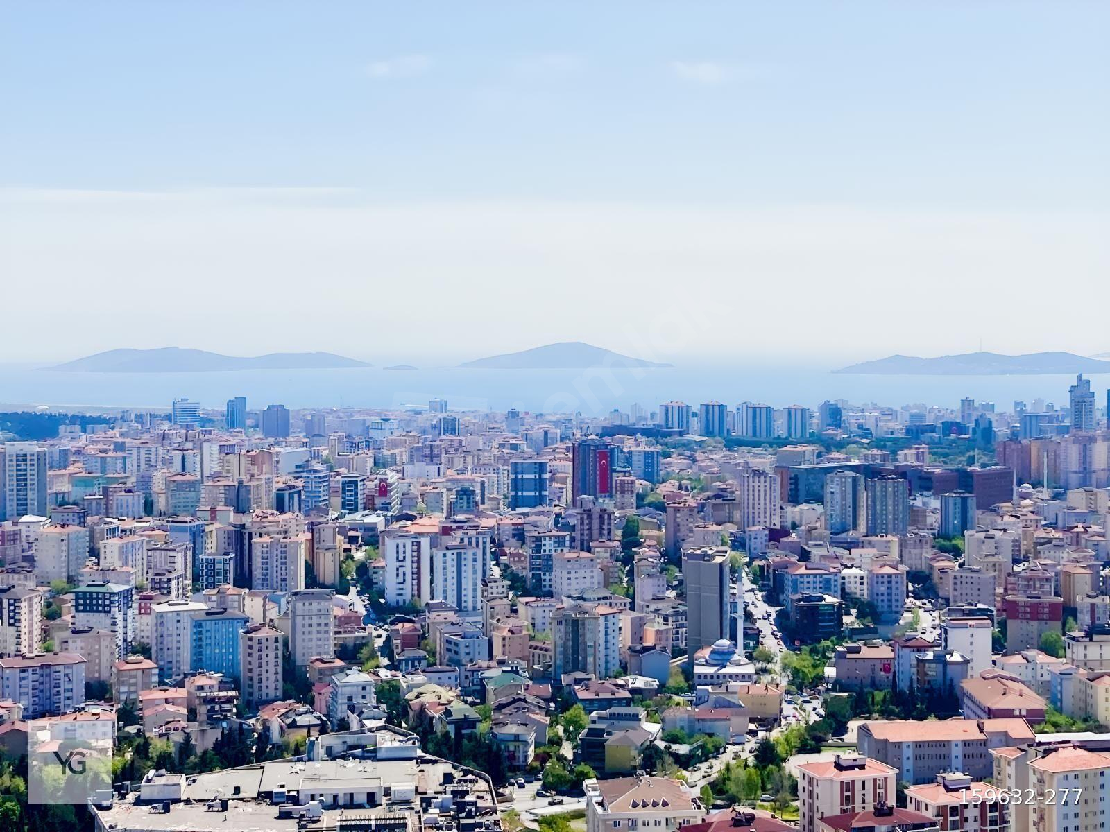 Ataşehir Modern.. Adalar ve Deniz Manzaralı.. Çift Cephe.. SIFIR