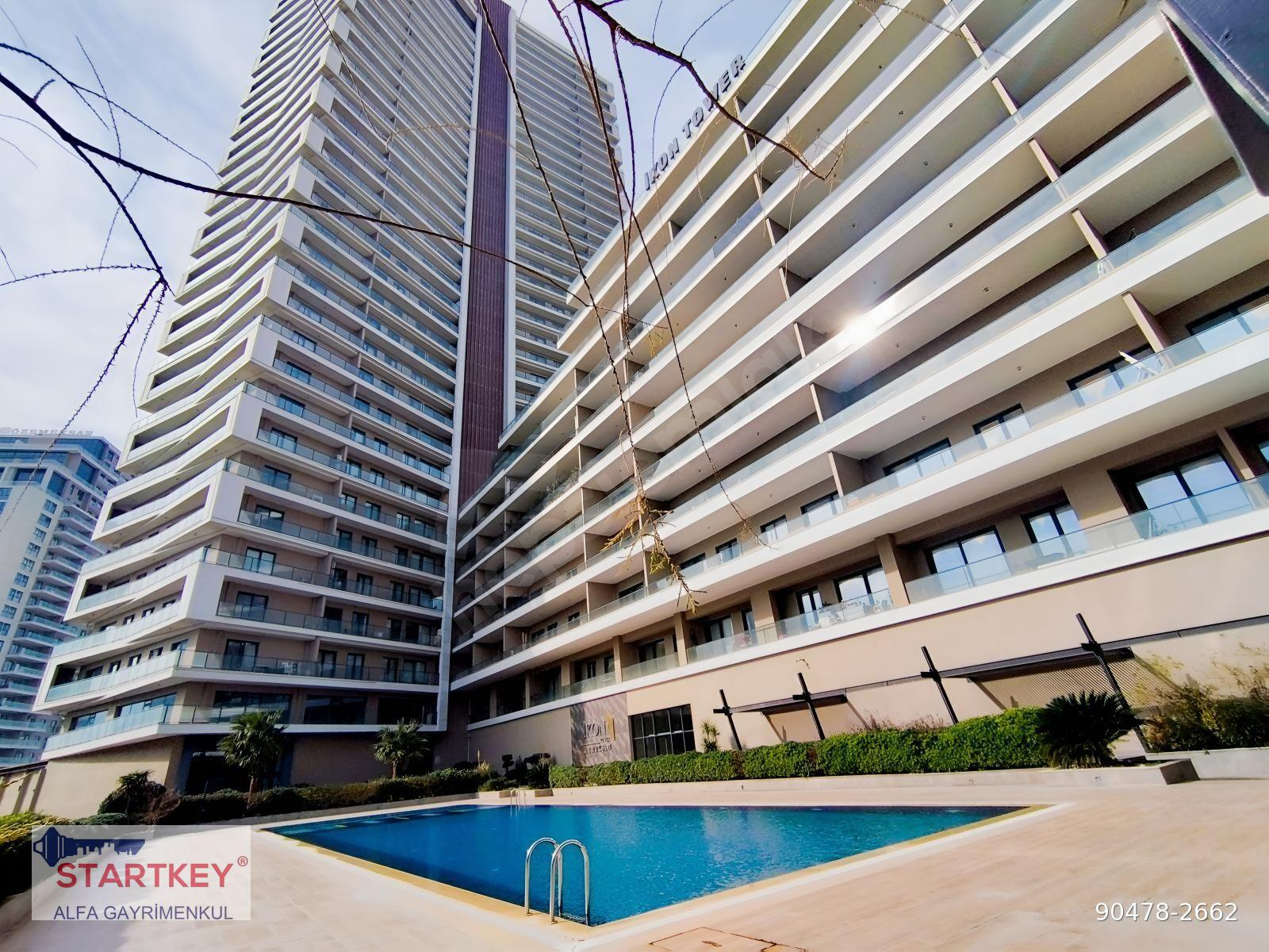 Bornova İkon Tower 1+1 Eşyalı Kiralık Ferah Daire