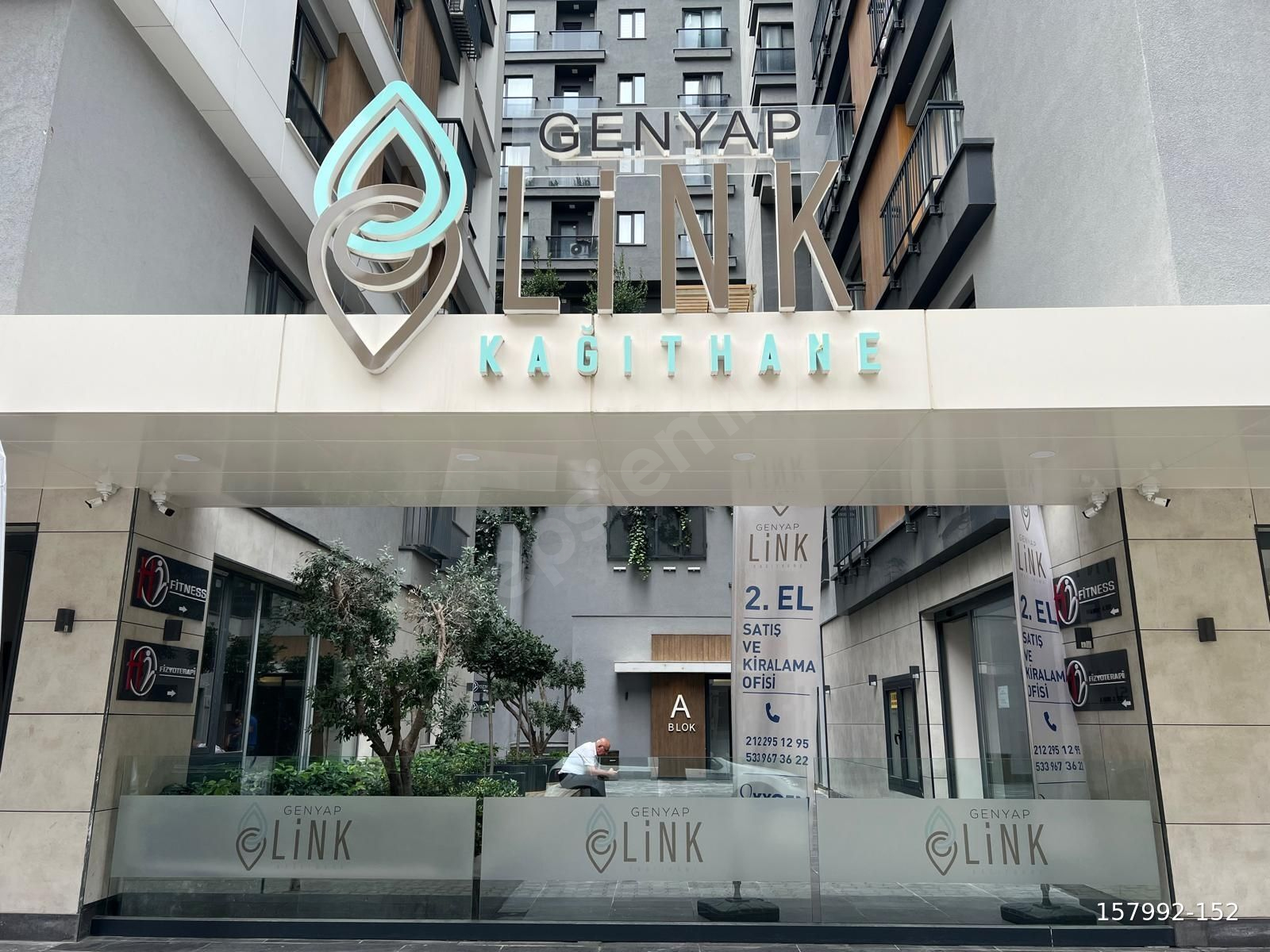 TURYAP'TAN GENYAP LİNKTE KİRALIK BÜYÜK TİP 1+1 63 M2 DAİRE