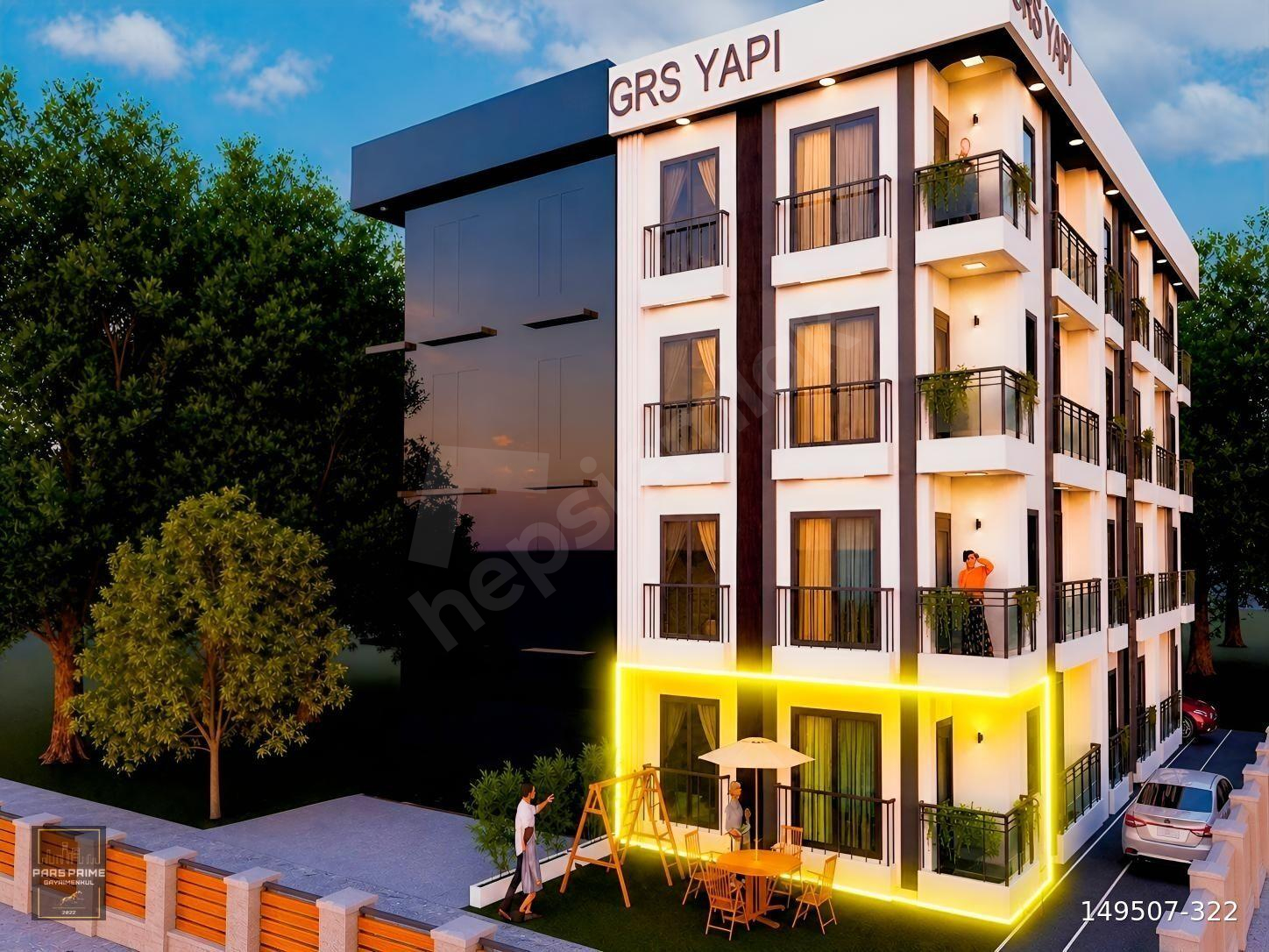 PARS PRIME I GENİŞLİĞİYLE ÖNE ÇIKAN 1+1 59 M² SATILIK DAİRE