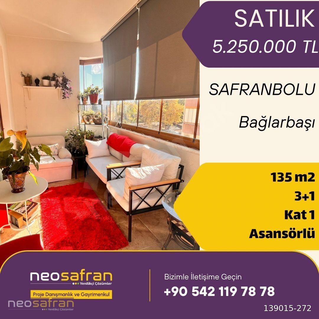 SAFRANBOLU BAĞLARBAŞI MAHALLESİNDE SATILIK 3+1 GENİŞ DAİRE