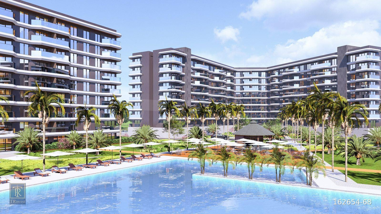 24 AY VADE FARKSIZ TAKSİT İMKANIYLA 2+1 DAİRE - PARK AKDENİZ - TR INVEST GÜVENCESİYLE