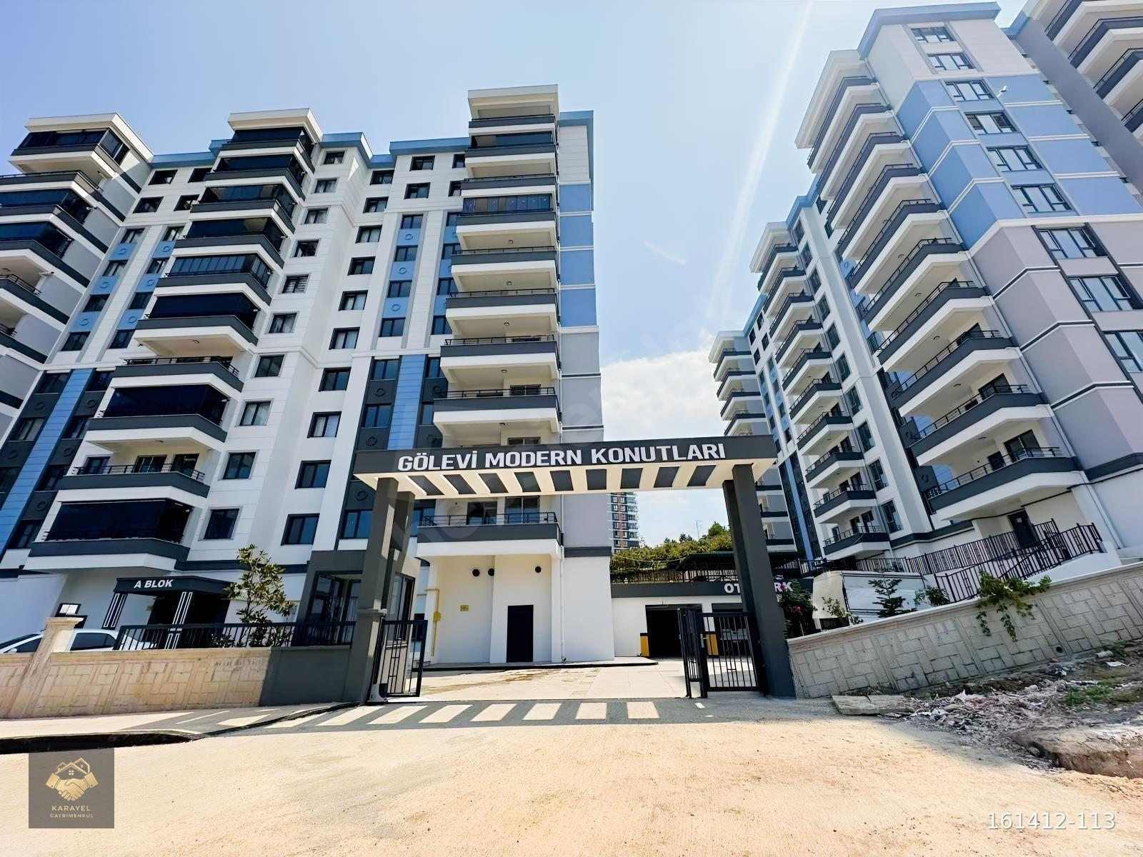 KARAYELDEN GÖLEVİ MODERN SİTESİNDE GENİŞ 2+1 DAİRE