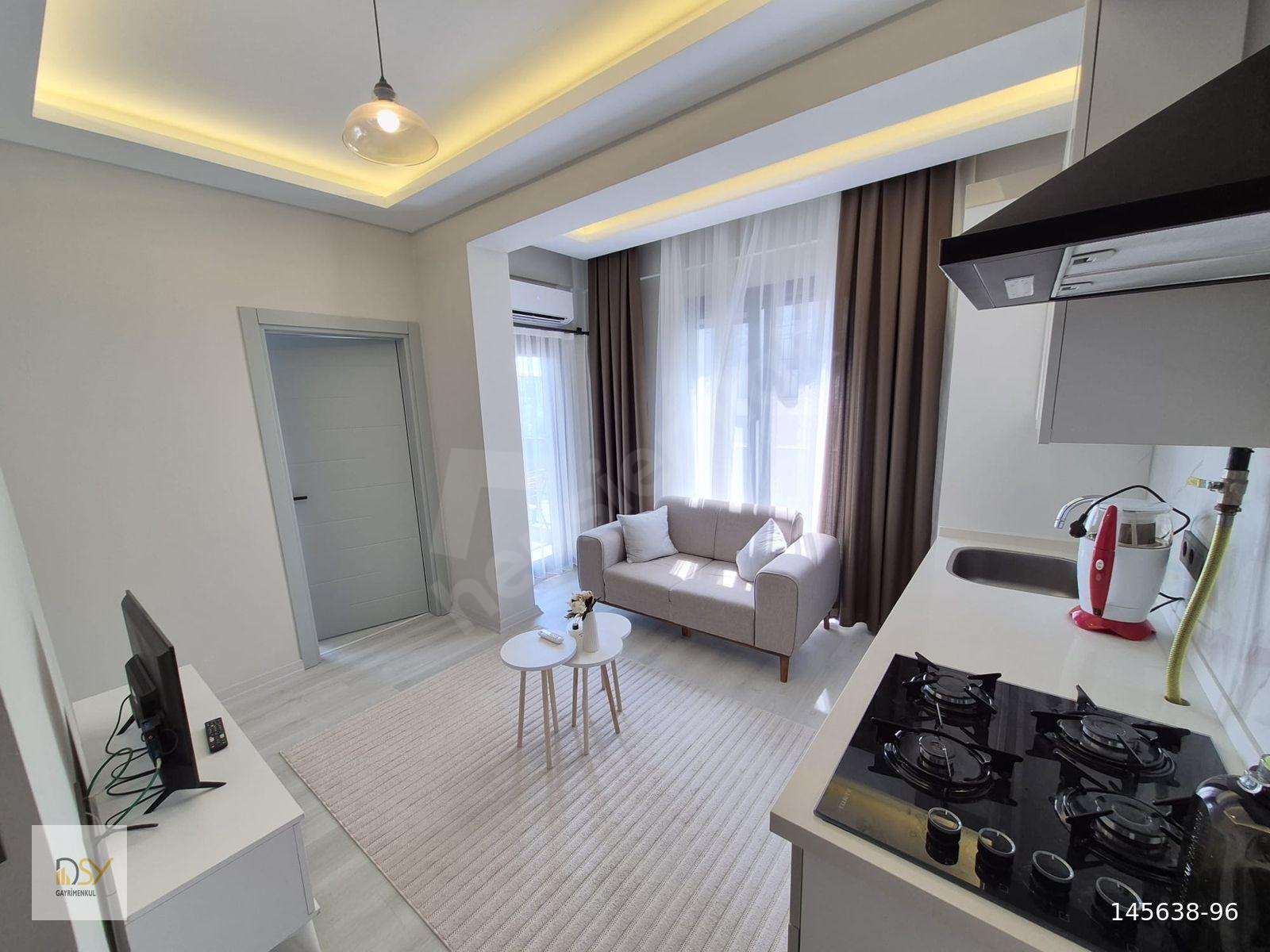 BAKIRÇAY ÜNİ. YAKINI 1+1 FULL EŞYALI BALKONLU ARA KAT YENİ DAİRE