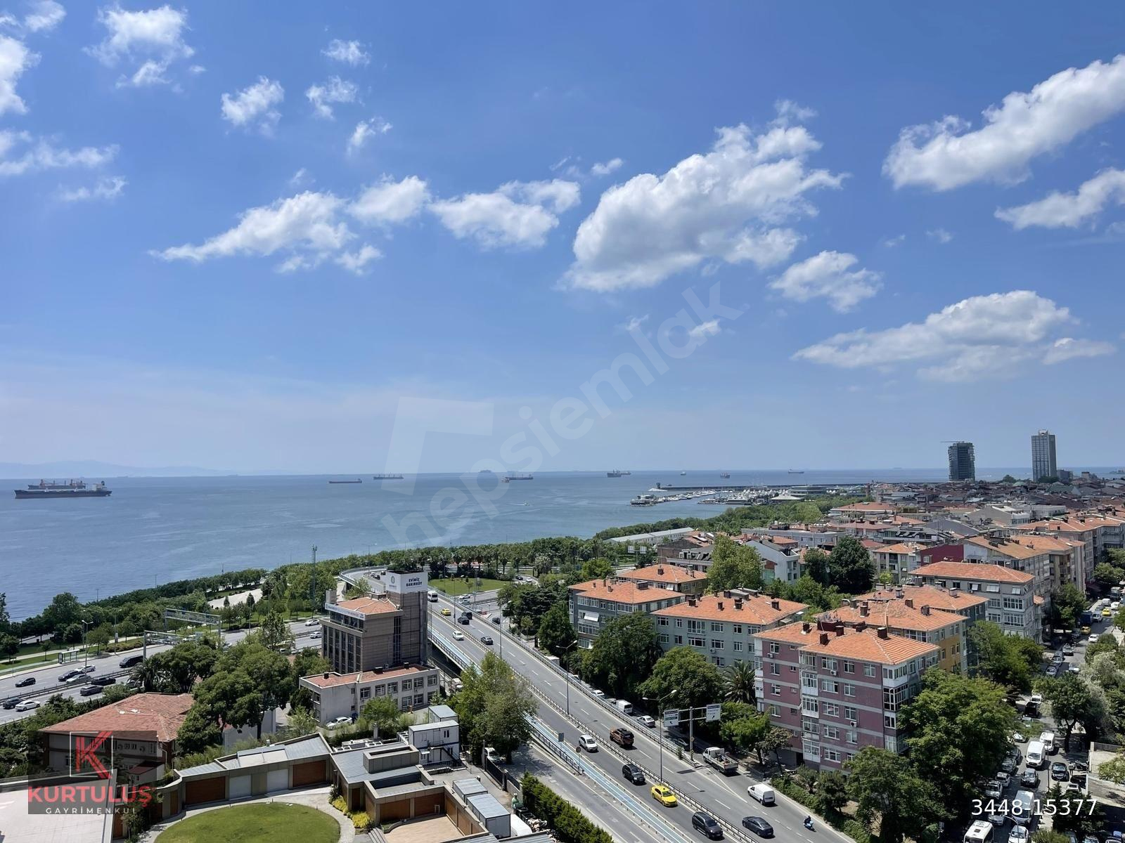 KURTULUŞ EMLAK PRUVA 34 ' te 2+1 KÖŞE DENİZ MANZARALI