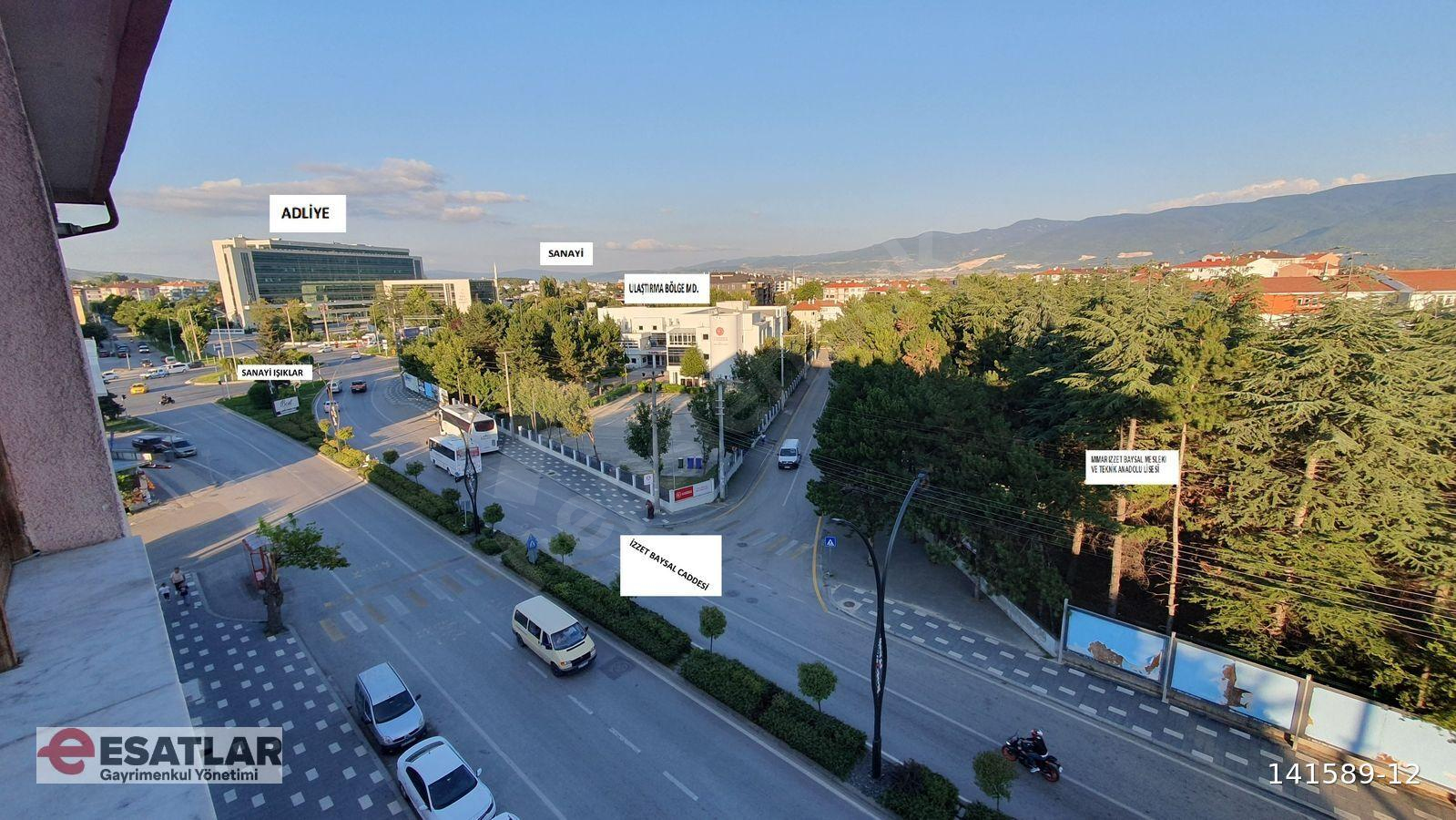 FIRSAT!!! ADLİYE KARŞISI SANAYİ IŞIKLARI İZZET BAYSAL CADDE CEPHELİ 230 M2 3+1 DAİRE