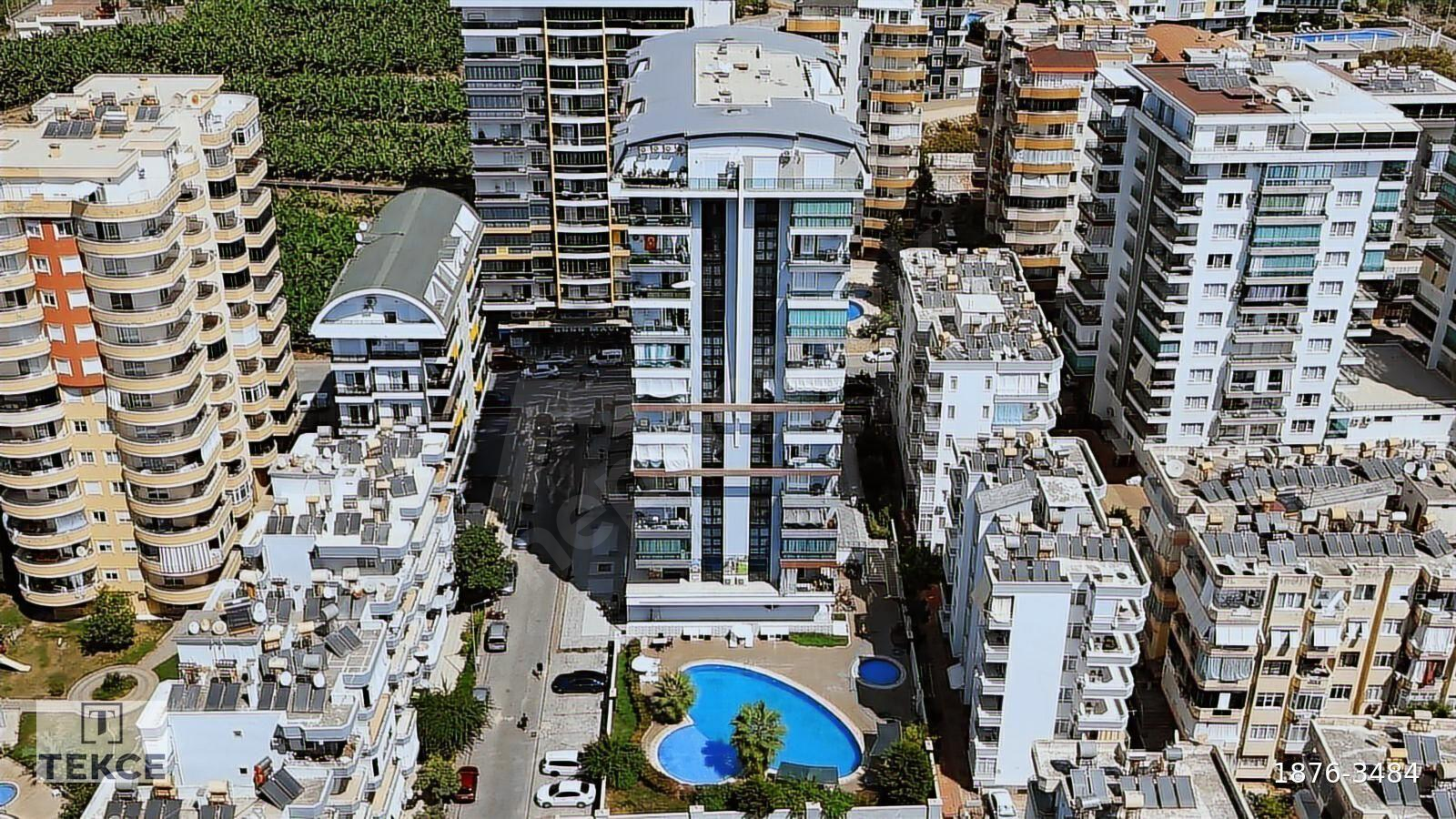 Mahmutlar'da Sahile 500 M Mesafede Eşyalı Daire | TEKCE
