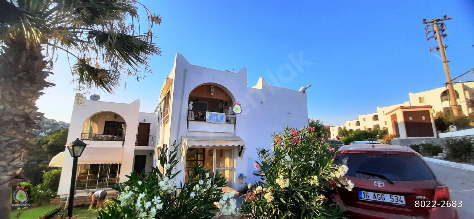 Bodrum Akyarlar Rüya Kent'te Deniz Manzaralı Satılık 2+1 Daire
