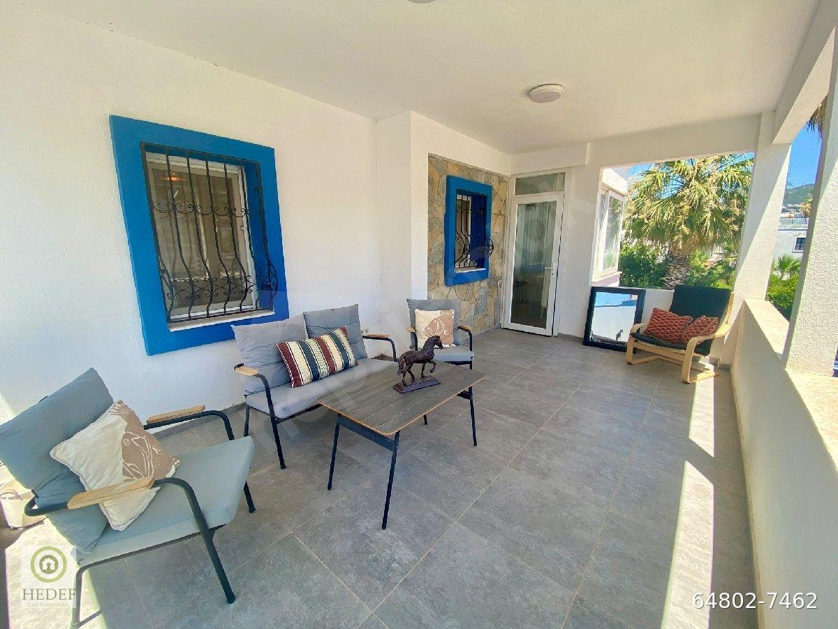 Bodrum Gümbet Merkezi Konum Eşyalı 2+1 Temiz Bakımlı Kiralık Üst Kat