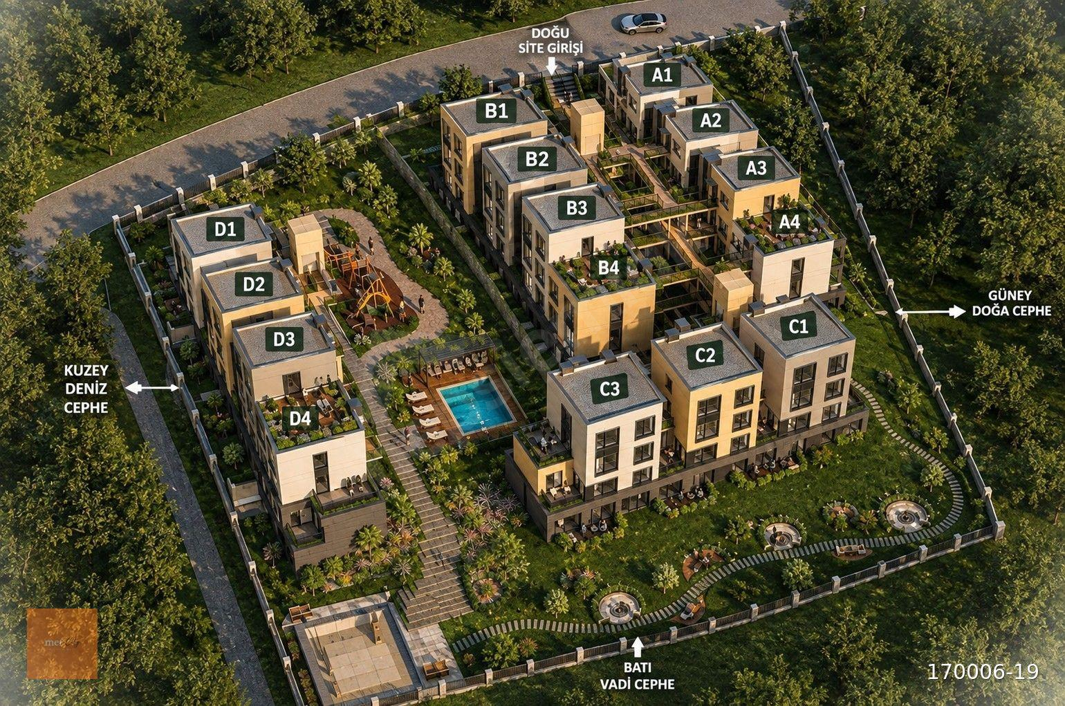 Nehir Bahçe Evleri | 50 m² 2+1 Daire