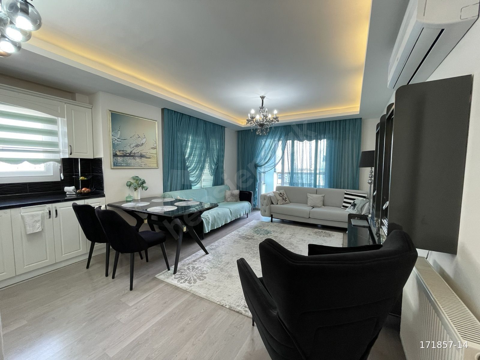 Best Emlaktan satılık 3+1 full eşyalı daire!!!