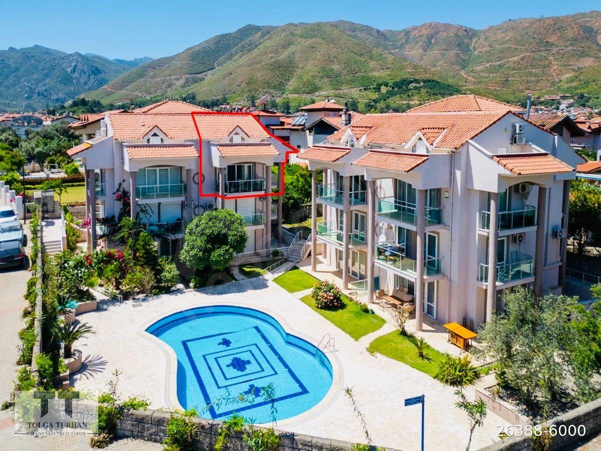 TT EMLAKTAN MARMARİS İÇMELER DE DOĞA MANZARALI HAVUZLU SATILIK 2+1 GENİŞ DUBLEKS DAİRE