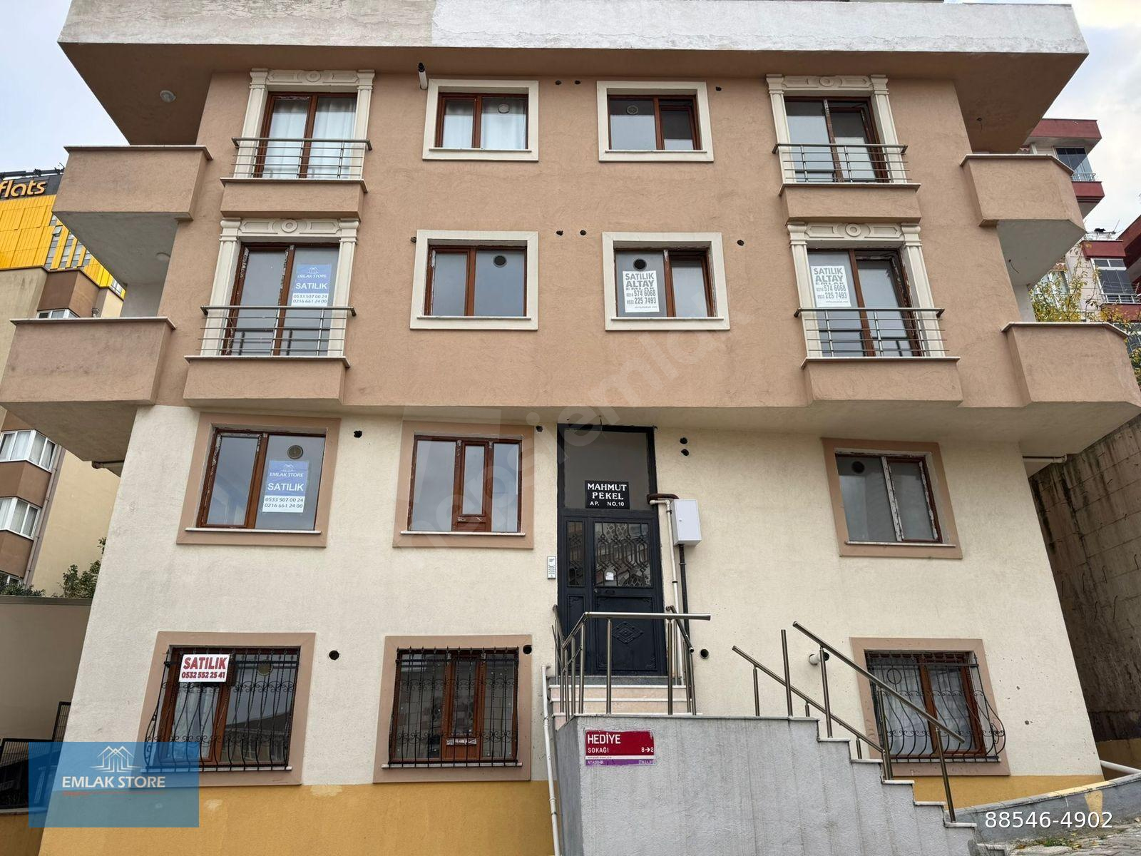 EMLAK STORE'DAN KAYIŞDAĞI MAH. ARAKATTA EŞYALI KİRALIK 2+1 DAİRE