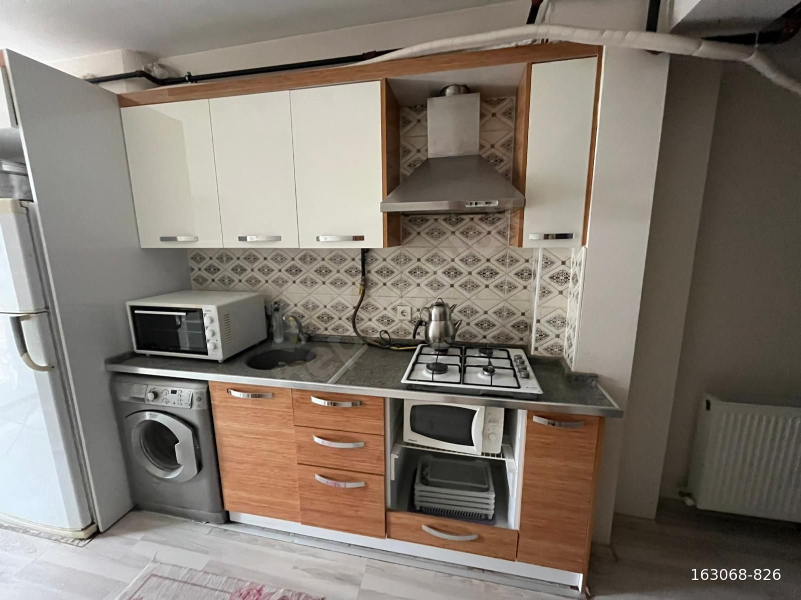 EVONADAN MURADİYEDE EŞYALI ARA KAT 1+1 DAİRE FIRSATI