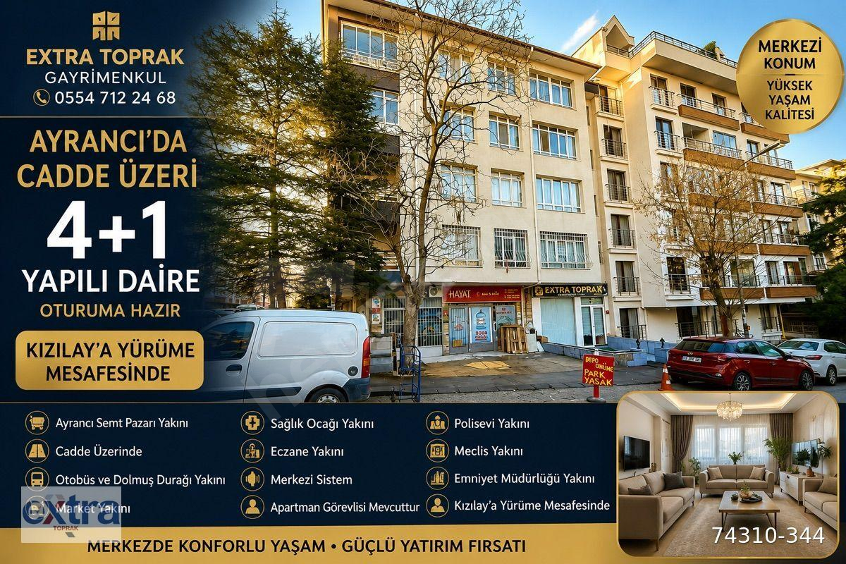 PRESTİJLİ LOKASYON | AYRANCI'DA OTURUMA HAZIR 4+1