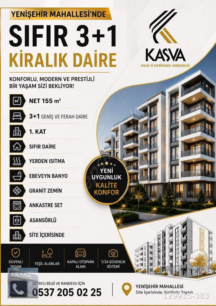 SIFIR KİRALIK DAİRE