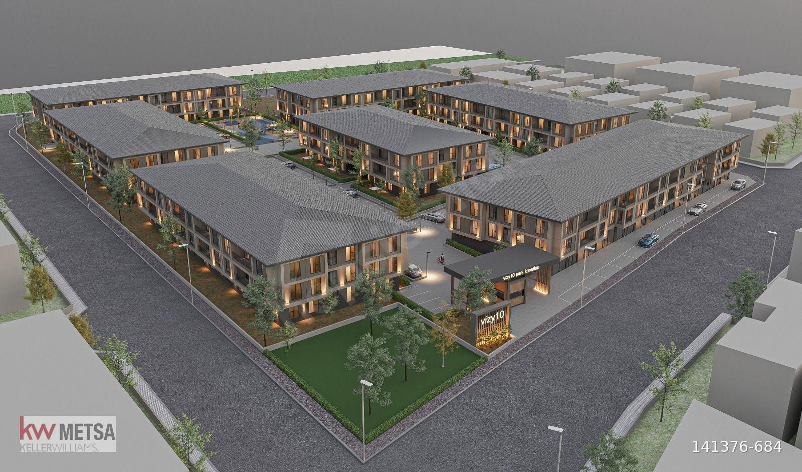 KW METSA'DAN AZİZİYE VİZY10 PROJESİNDE 5 ADET SATILIK LÜKS DAİRE