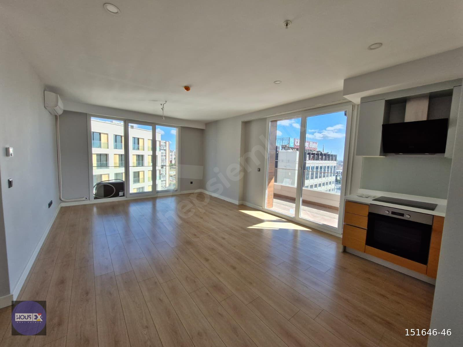 Core Living`ta Satilık 1+1 Koşe daire Büyük Tip Taşınmaya hazır
