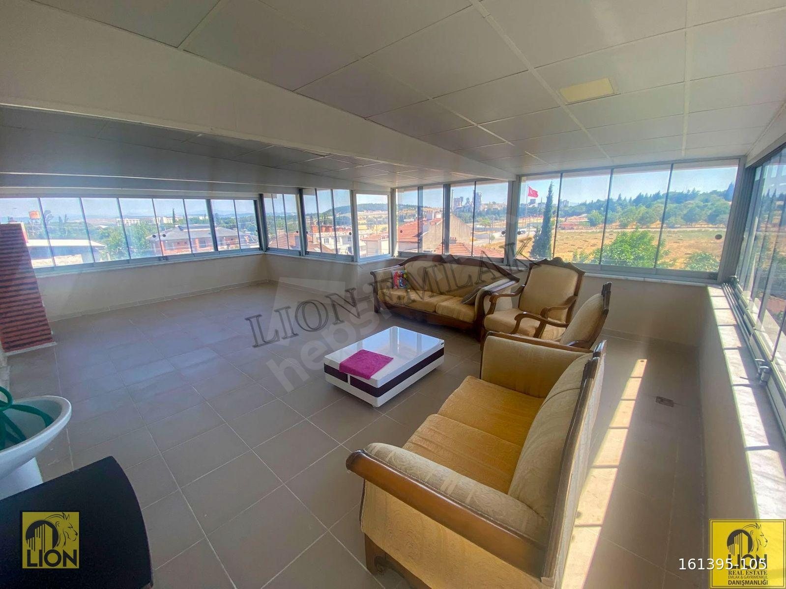 LION EMLAK'TAN GOP'DA 2+1,120M² GENİŞ TERASLI KİRALIK DAİRE