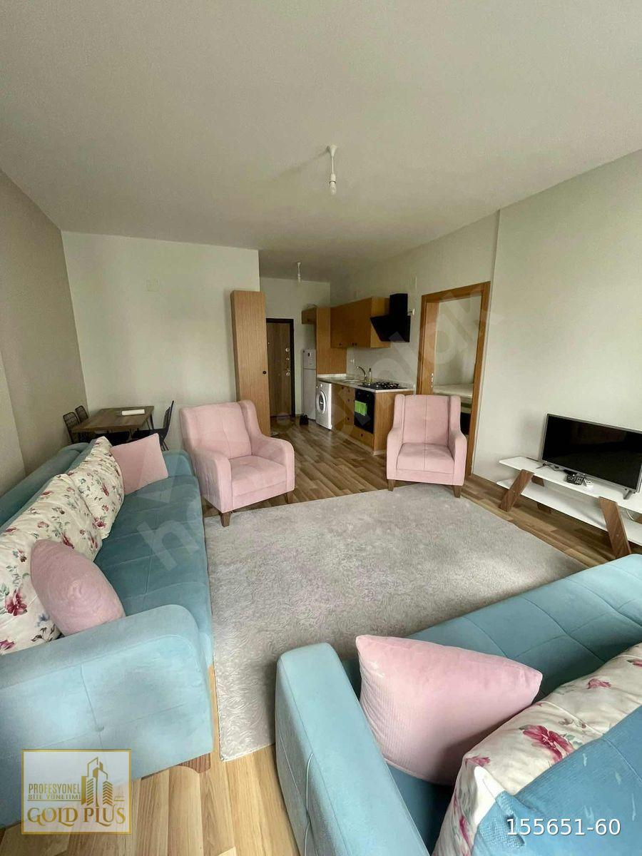 ÇARKIPAREDE EŞYALI KİRALIK 1+1 YATAY MİMARİ