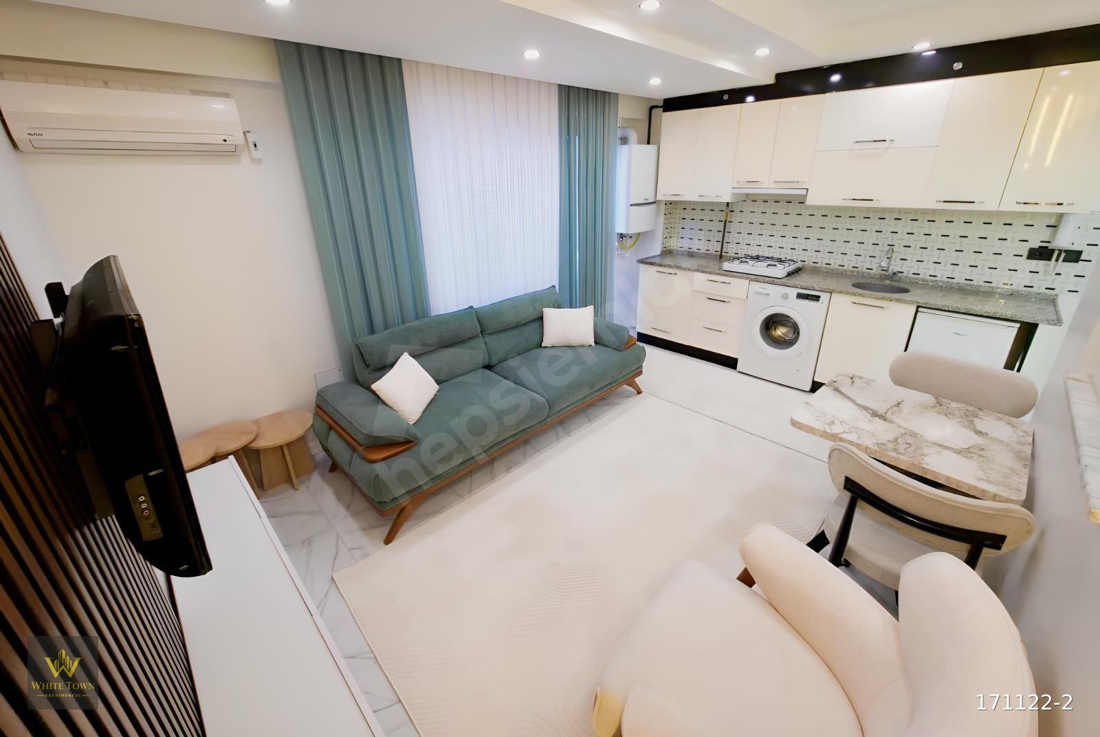 Sırakapılarda Bohem Konsept 1+1 Full Eşyalı Apart