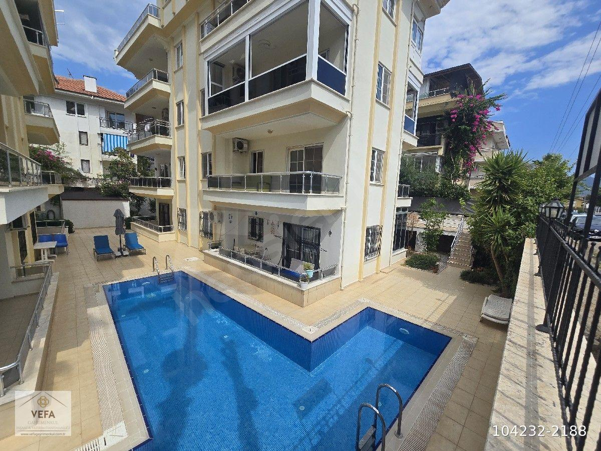 Marmaris Siteler'de Denize Yakın, Havuzlu 2+1 Kiralık Daire