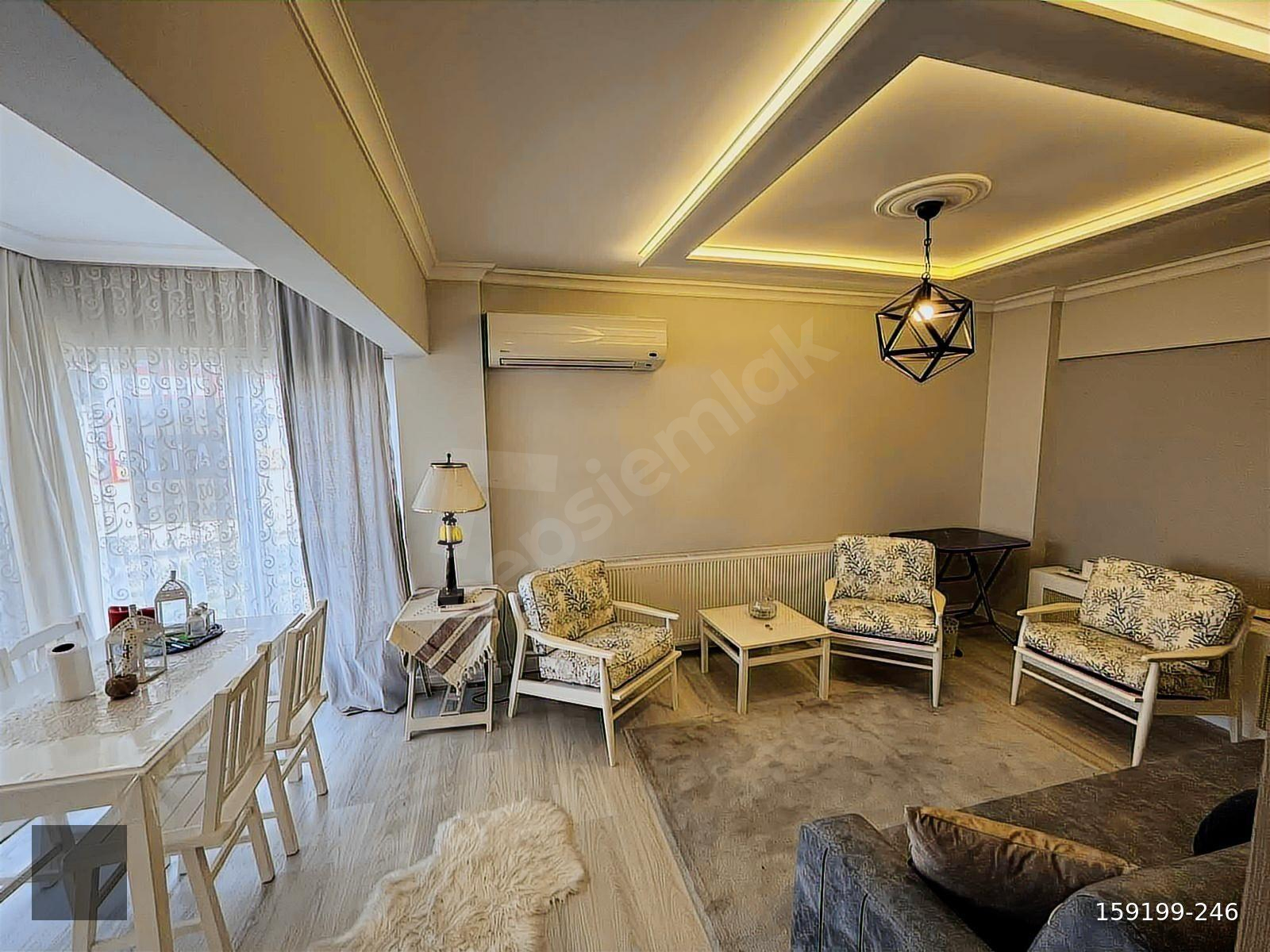 YERLİTÜRK'TEN BAŞKENT 3 SİTESİNDE FULL EŞYALI YÜKSEK GİRİŞ DAİRE