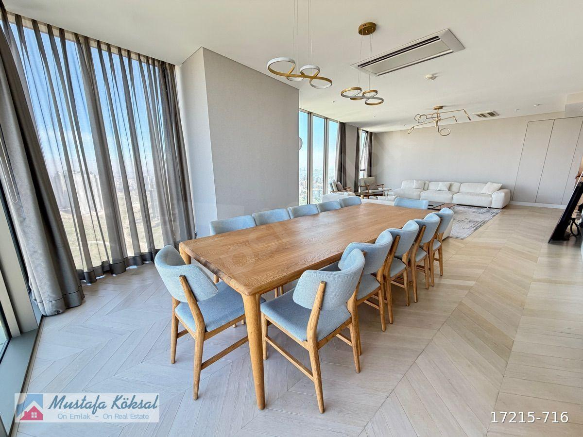 One Tower’da Eşyalı Lüks 4+2 Kiralık | Panoramik Şehir ve Orman Manzarası