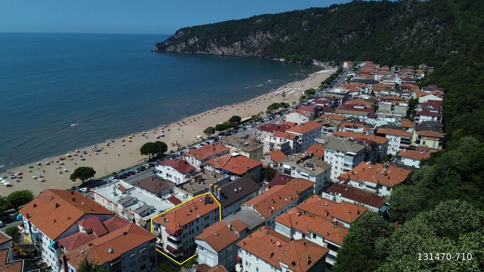 BİLGİN EMLAKTAN İNKUMU PLAJINDA DENİZE 50M 2+1 SATILIK DAİRE