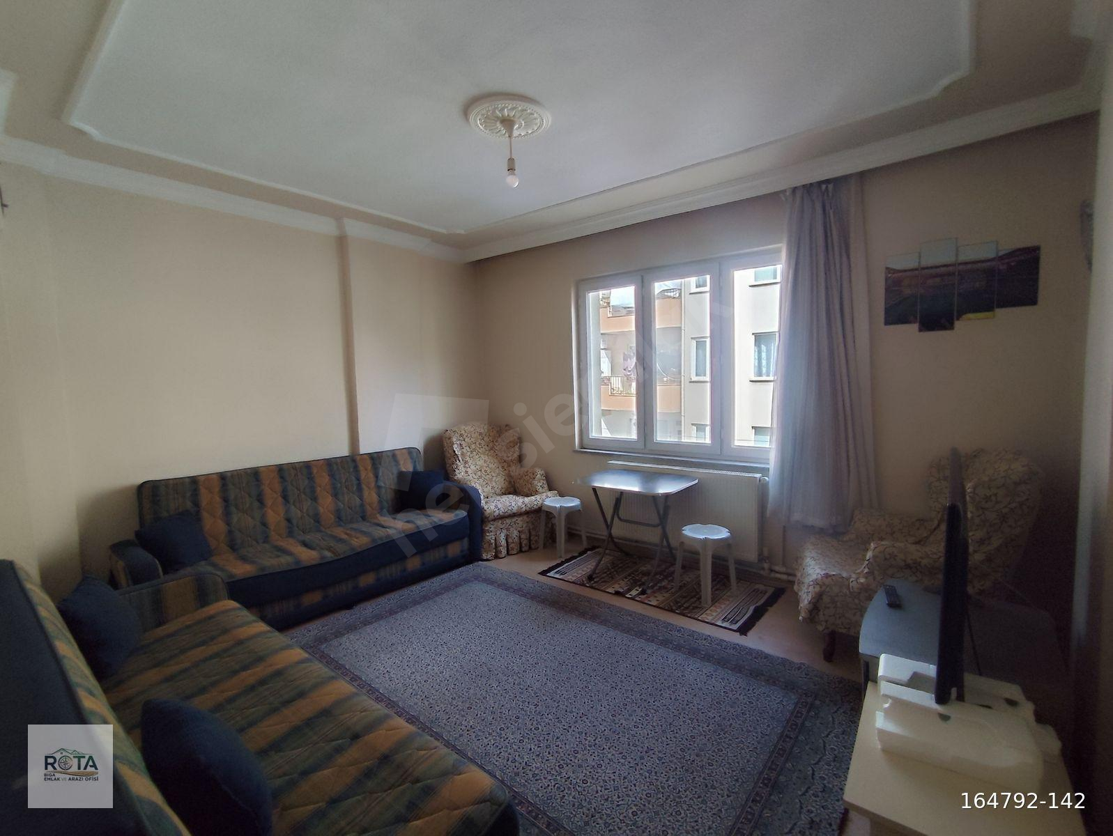 BİGA ŞEHİR MERKEZİNDE 3+1 EŞYALI KİRALIK DAİRE