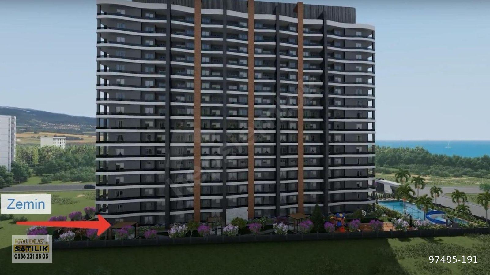ROYAL EMLAKTAN TÖMÜKTE DENİZE 400 MT SATILIK 2+1 LÜX 120m2 DAİRE