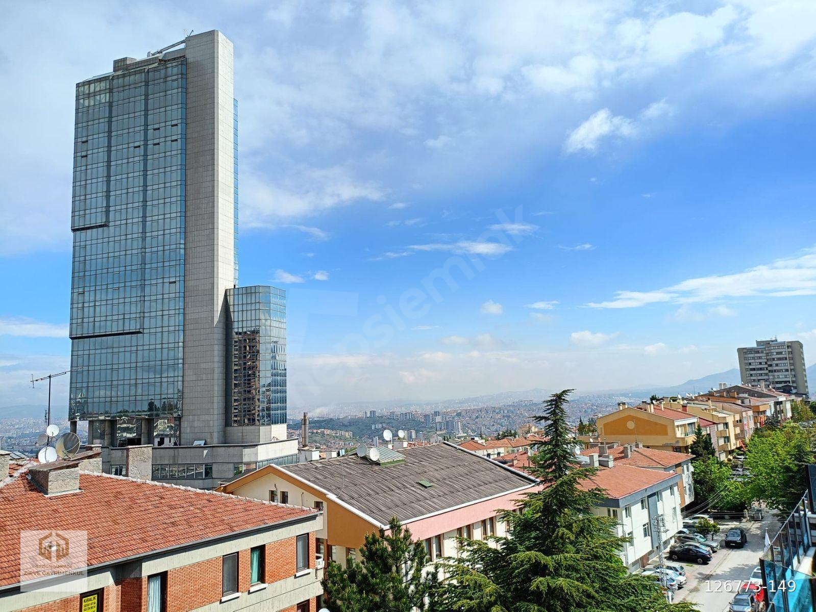 GOP. Mahatma Gandhi'de Panoramik Ankara Manzaralı, 5+1, Anahtar Teslim Satılık Dubleks Daire
