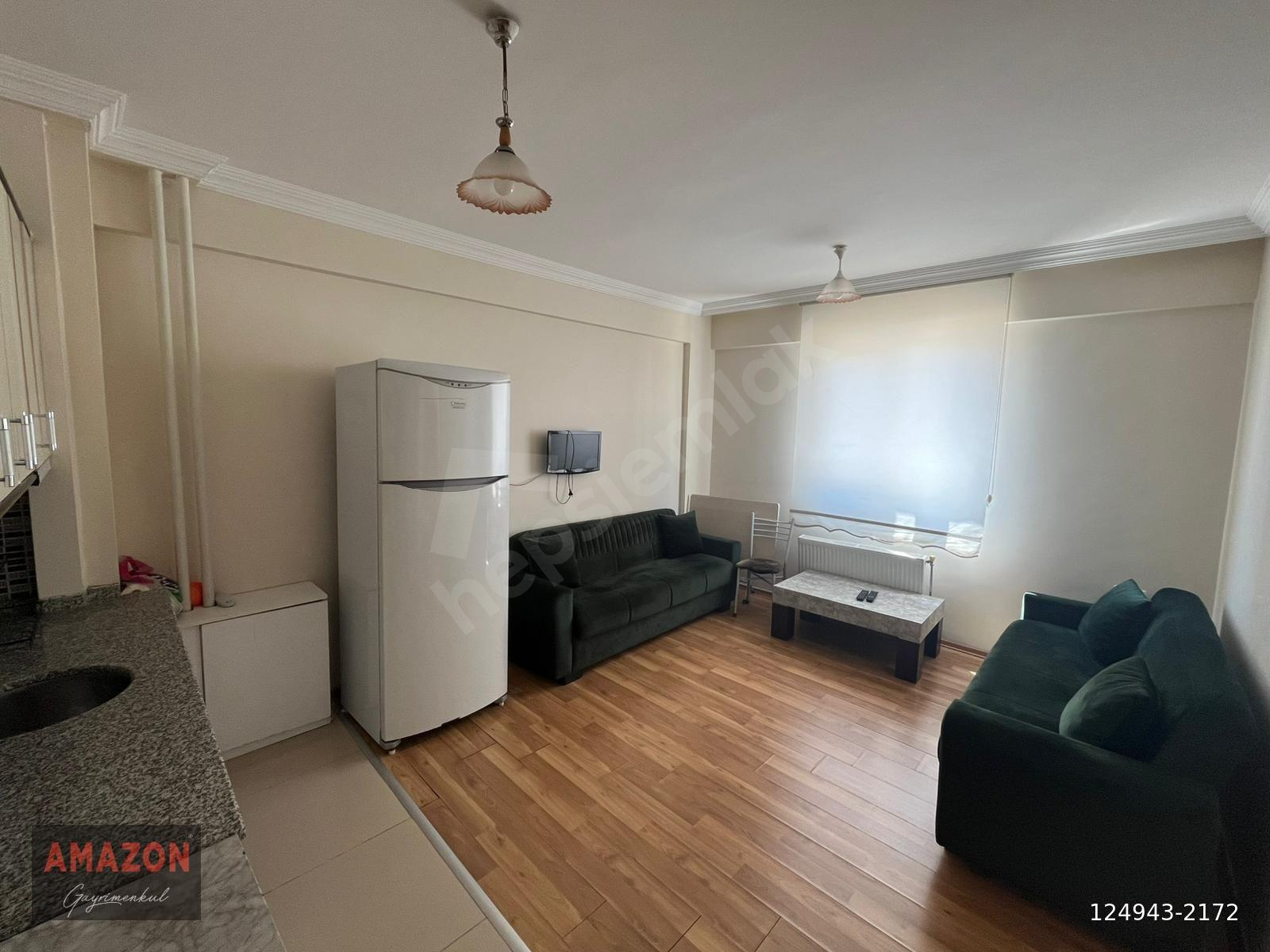 AMAZONDAN ÜNİVERSİTE CİVARI EŞYALI 1+1 KİRALIK FIRSAT DAİRE !!!