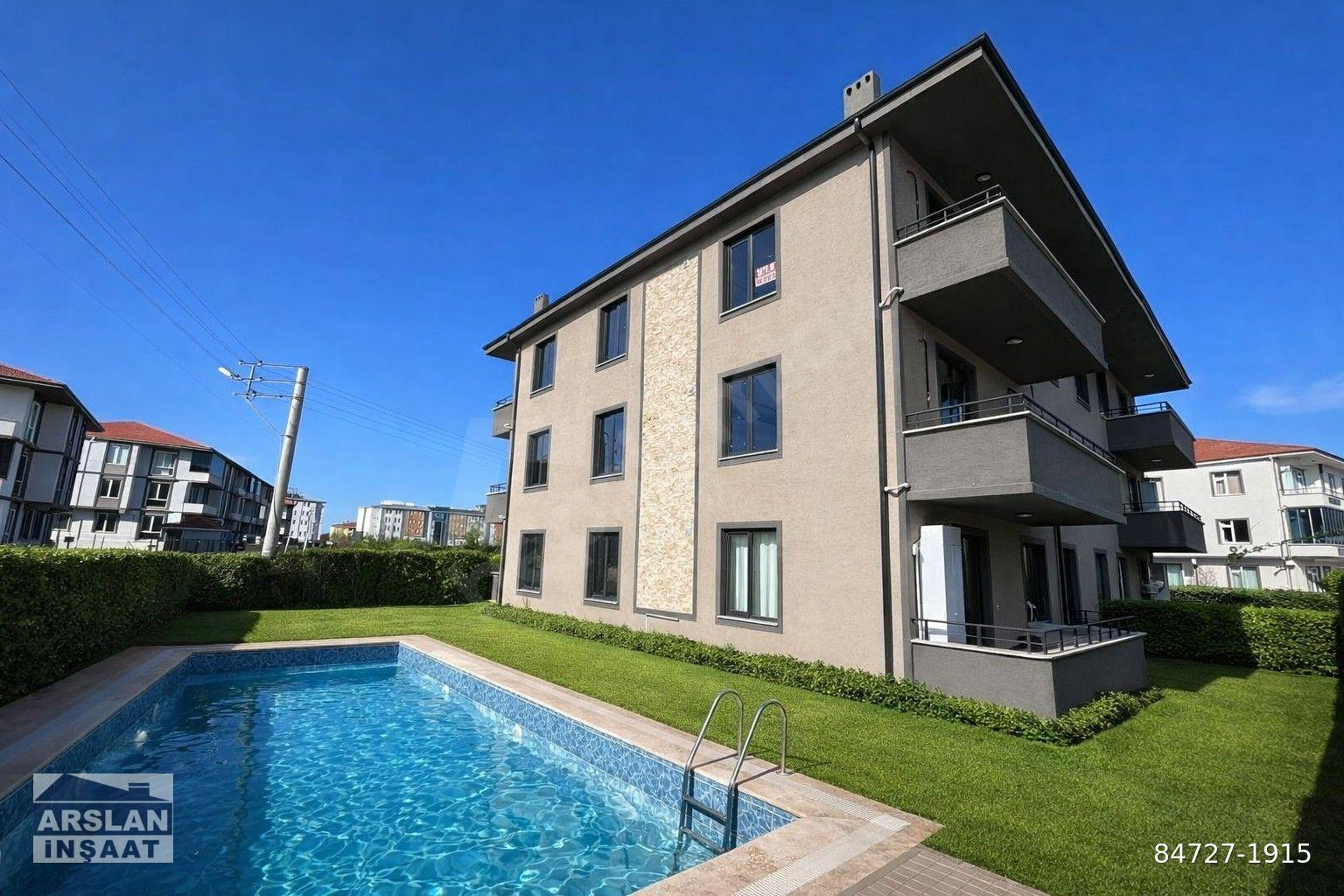 YERDEN ISITMALI BAHÇE KATI HAVUZ CEPHE 2+1 DAİRE