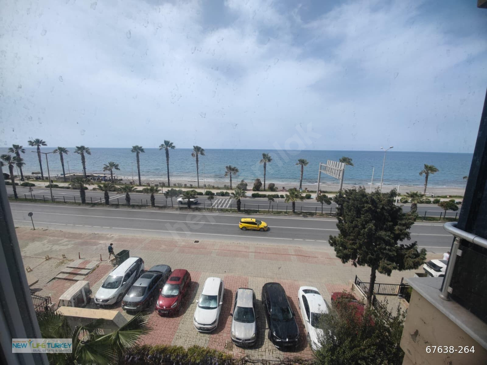 Alanya Mahmutlar'da Full Deniz Manzaralı 2+1 Kiralık Daire