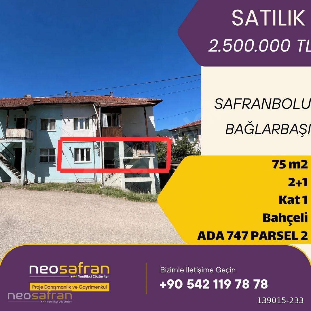 🏡 SAFRANBOLU BAĞLARBAŞI’NDA BAHÇELİ, DOĞALGAZLI SATILIK DAİRE
