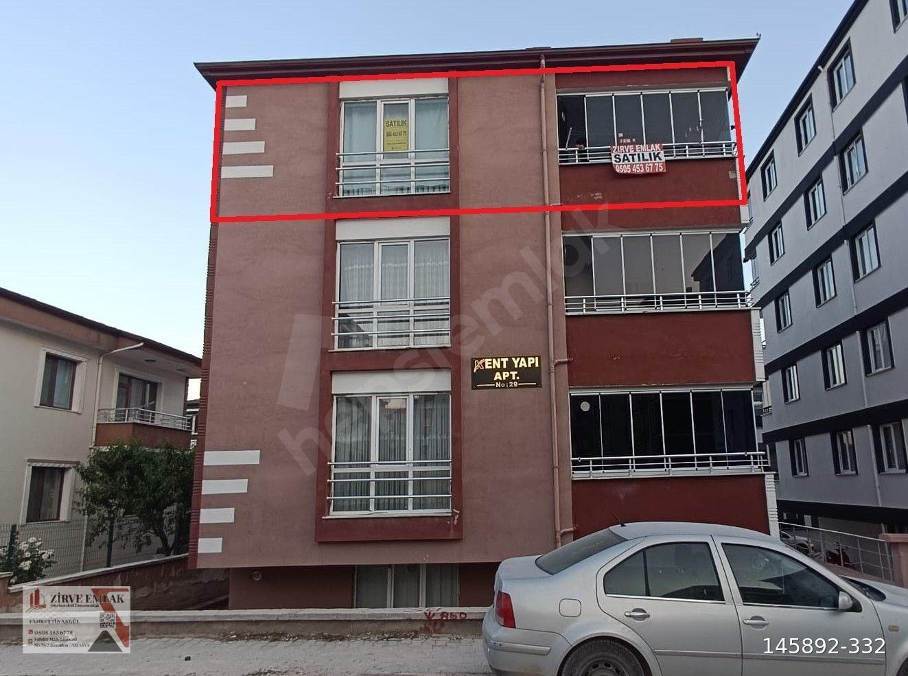 ZİRVE EMLAKTAN MAHSEN MAH.DE SATILIK 2+1 DAİRE